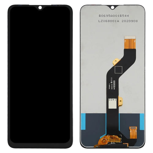 For Tecno Spark 8C 4G KG5k, KG5j Grade C LCD Screen and Digitizer Assembly Replacement Part (without Logo) - 1