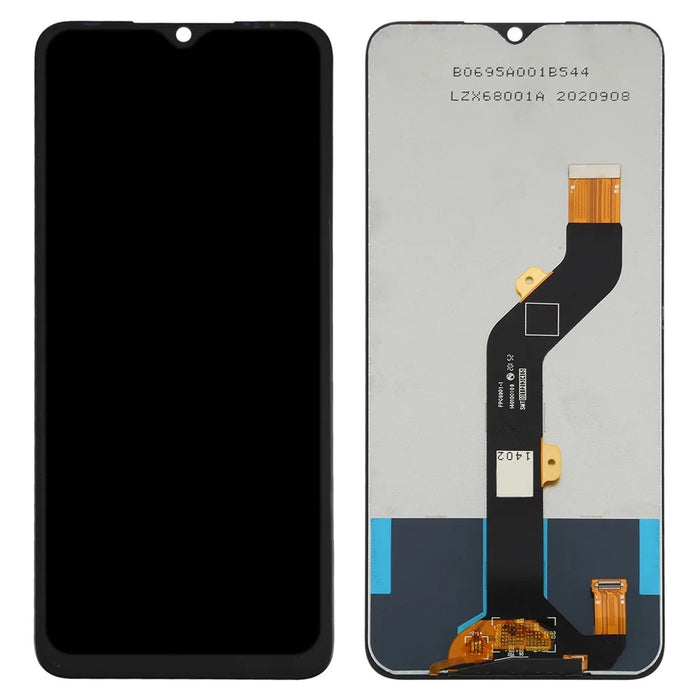 For Tecno Spark 8C 4G KG5k, KG5j Grade C LCD Screen and Digitizer Assembly Replacement Part (without Logo) - 1