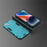 For iPhone 14 Plus 6.7 inch Hard PC Soft TPU Shockproof Phone Case Non-Slip Protective Cover with Kickstand - Baby Blue - 7