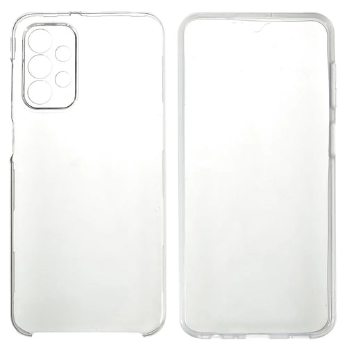 For Samsung Galaxy A23 5G (Global Version) / 4G PET + TPU + Acrylic Hybrid Cover Full Protection Detachable 2-in-1 Phone Case - 1