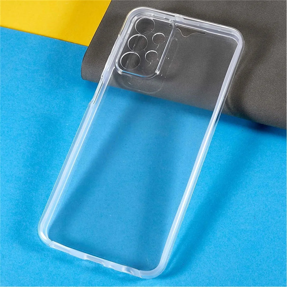 For Samsung Galaxy A23 5G (Global Version) / 4G PET + TPU + Acrylic Hybrid Cover Full Protection Detachable 2-in-1 Phone Case - 2