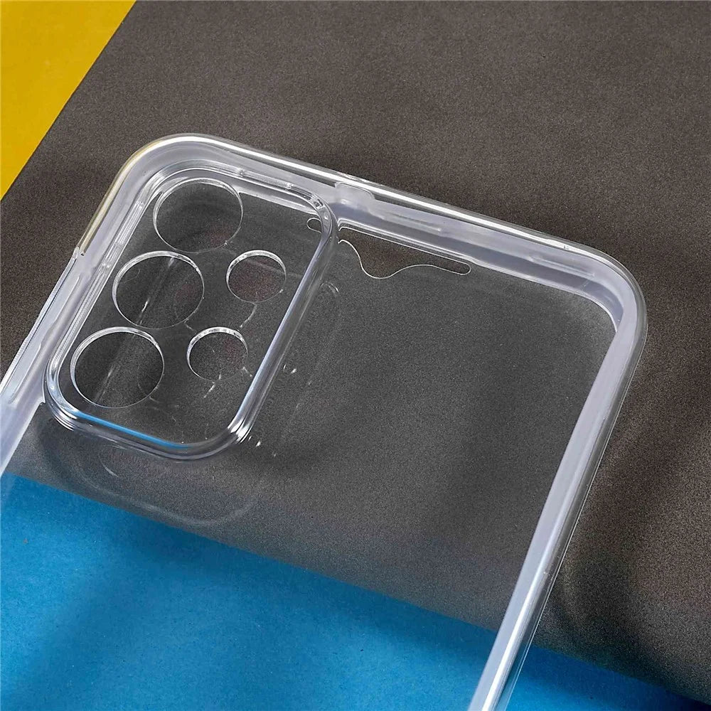 For Samsung Galaxy A23 5G (Global Version) / 4G PET + TPU + Acrylic Hybrid Cover Full Protection Detachable 2-in-1 Phone Case - 3