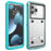 IP68 Waterproof Case for iPhone 13-15 Touch Screen Full Seal Underwater Phone Protective Cover for 5.8 - 7 inch - Blue - 2
