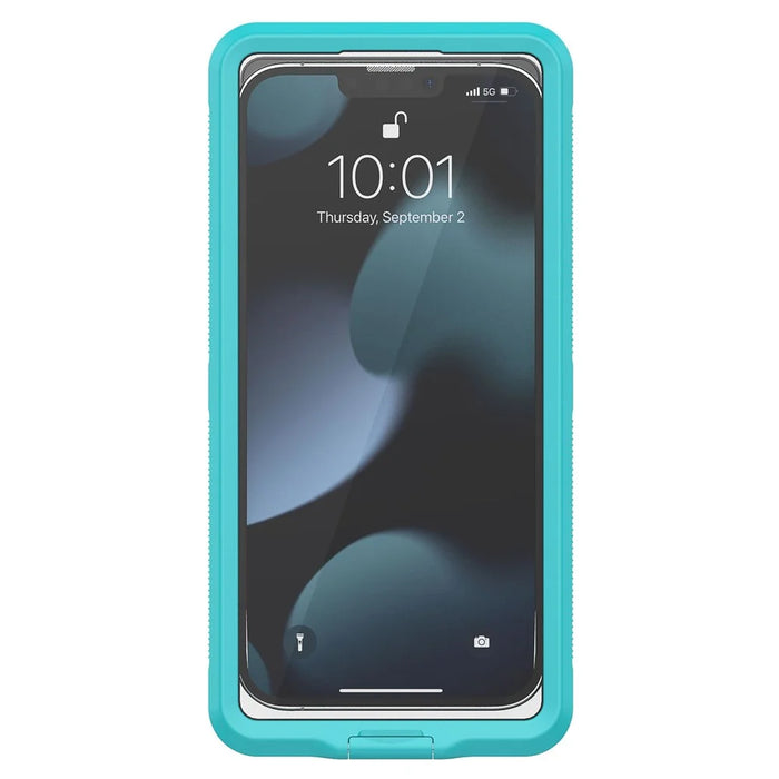IP68 Waterproof Case for iPhone 13-15 Touch Screen Full Seal Underwater Phone Protective Cover for 5.8 - 7 inch - Blue - 5