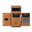 DG.MING M2 Series Magnetic Wallet Phone Case for Google Pixel 7 Pro 5G, Detachable 2-in-1 Kickstand Drop-proof Cover - Brown - 4