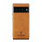 DG.MING M2 Series Magnetic Wallet Phone Case for Google Pixel 7 Pro 5G, Detachable 2-in-1 Kickstand Drop-proof Cover - Brown - 5