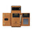 DG.MING M2 Series for Google Pixel 6a Detachable 2-in-1 Magnetic Wallet Phone Case Anti-scratch Kickstand Cover - Brown - 4