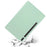 For Samsung Galaxy Tab S8+ / Tab S7+ Liquid Silicone Tablet Case Soft Microfiber Lining Anti-Scratch Cover - Green - 4