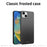 MOFI JK PC Series-1 Shield for iPhone 14 Pro 6.1 inch Scratch Resistant Phone Case Hard PC Matte Anti-drop Mobile Phone Cover with Strap - Black - 3
