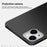 MOFI JK PC Series-1 Shield for iPhone 14 Pro 6.1 inch Scratch Resistant Phone Case Hard PC Matte Anti-drop Mobile Phone Cover with Strap - Black - 5