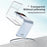 For Samsung Galaxy Z Flip4 5G Transparent PC Precise Cutout Electroplate Phone Case Anti-scratch Cover - Transparent - 2