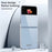 For Samsung Galaxy Z Flip4 5G Transparent PC Precise Cutout Electroplate Phone Case Anti-scratch Cover - Transparent - 3