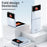 For Samsung Galaxy Z Flip4 5G Transparent PC Precise Cutout Electroplate Phone Case Anti-scratch Cover - Transparent - 4