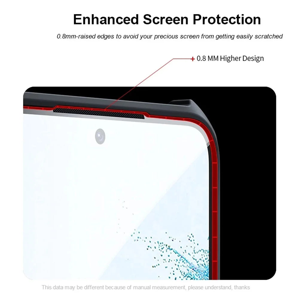 XUNDD for Samsung Galaxy S22 5G Corner Anti-fall Anti-scratch Phone Case Acrylic Back + TPU Bumper Frame Lens Protection Phone Cover - 7