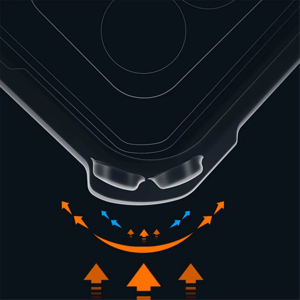 XUNDD for Samsung Galaxy A52 4G/5G/A52s 5G Shock Absorption Phone Cover Acrylic + TPU Protective Cell Phone Case with Airbag Design - 3