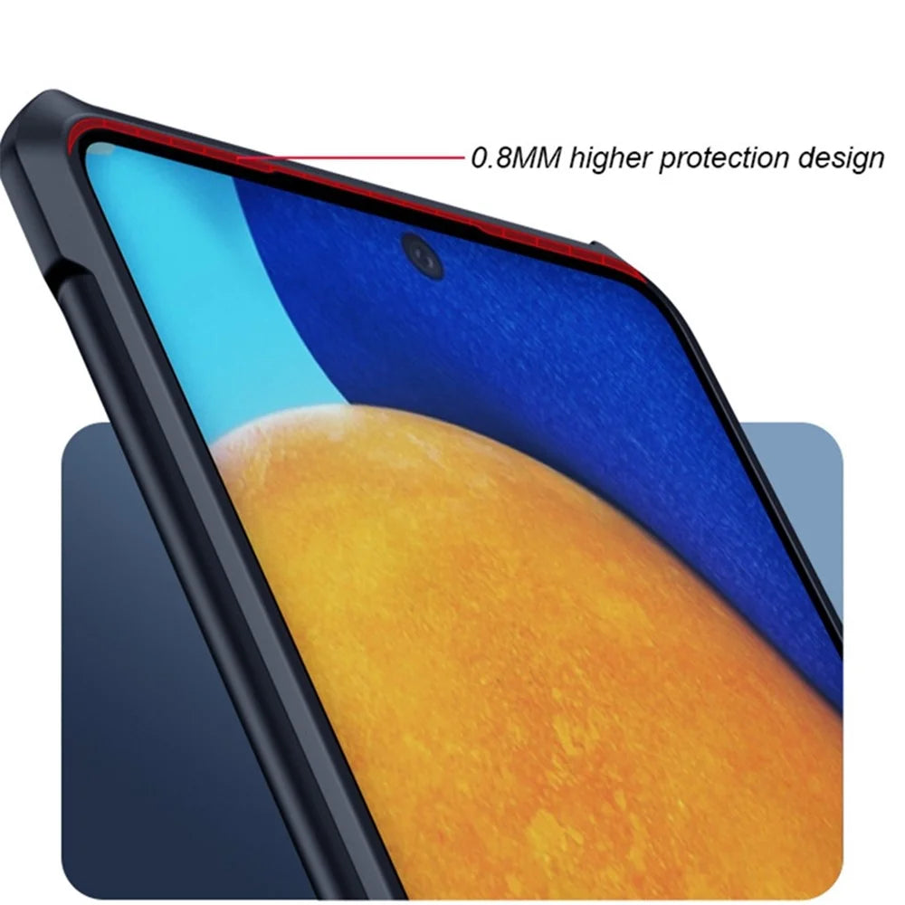 XUNDD for Samsung Galaxy A52 4G/5G/A52s 5G Shock Absorption Phone Cover Acrylic + TPU Protective Cell Phone Case with Airbag Design - 6