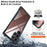 XUNDD for Samsung Galaxy S21 Ultra 5G Airbag Anti-drop Phone Case Acrylic Back + TPU Bumper Frame Precise Cutouts Phone Shell - 6