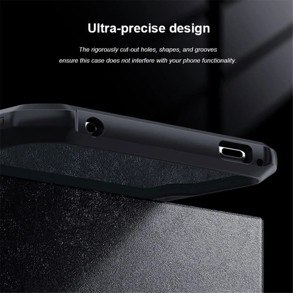 XUNDD for Asus ROG Phone 5/5s Anti-drop Phone Case Reinforced Four Corner Back Cover Acrylic + TPU Protective Shell - Black - 2