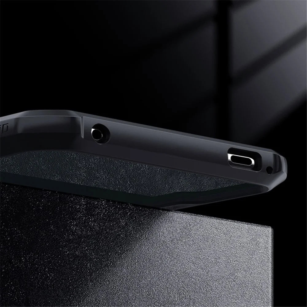 XUNDD for Asus ROG Phone 5/5s Anti-drop Phone Case Reinforced Four Corner Back Cover Acrylic + TPU Protective Shell - Black - 5