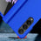 Drop-proof Phone Skin-touch Case for Samsung Galaxy Z Fold4 5G, Folding Hinge Protection Large Cutout Hard PC Back Cover - Black - 3