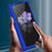 Drop-proof Phone Skin-touch Case for Samsung Galaxy Z Fold4 5G, Folding Hinge Protection Large Cutout Hard PC Back Cover - Black - 7