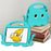 EVA Tablet Case for Lenovo Tab M8 / Tab M8 (4th Gen) 2024 TB-301XU / M8 (4th Gen) 2023 TB-300FU Octopus Case with Shoulder Strap - Baby Blue - 5