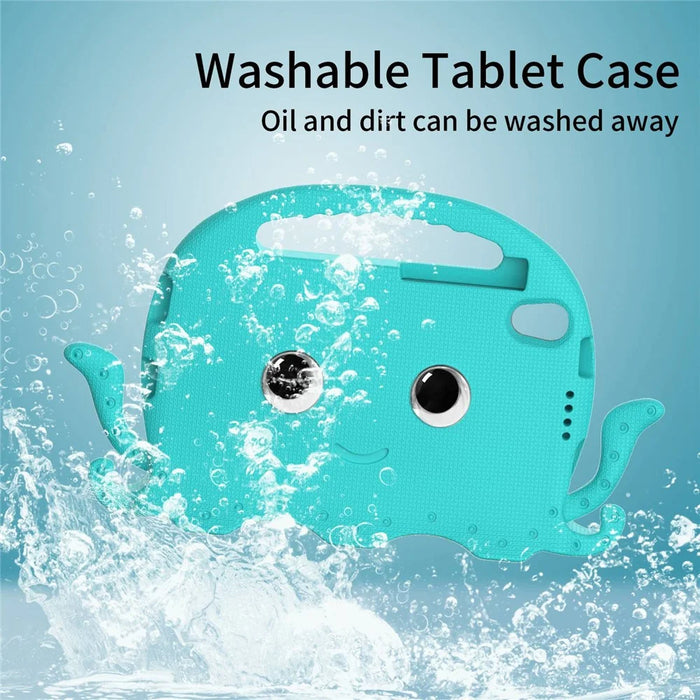 EVA Tablet Case for Lenovo Tab M8 / Tab M8 (4th Gen) 2024 TB-301XU / M8 (4th Gen) 2023 TB-300FU Octopus Case with Shoulder Strap - Baby Blue - 6