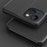 For iPhone 14 Phone Case Folio Flip PU Leather Stand Cover - Black - 4