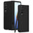 For Samsung Galaxy Z Fold4 5G Hard PC Hinge Design Phone Case Drop-proof Cover with Tempered Glass Screen Protector + Stylus Pen - Black - 1
