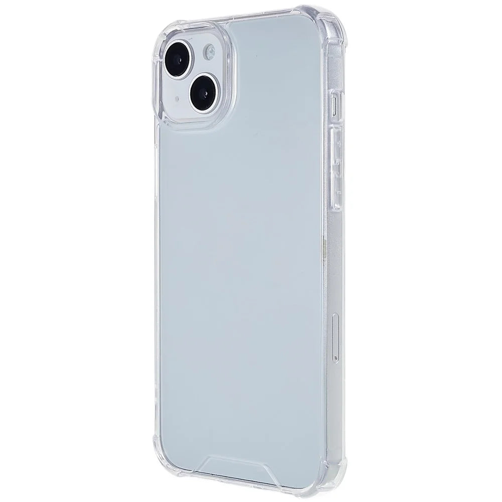 For iPhone 14 6.1 inch Anti-dust Phone Case Clear Hard Acrylic+TPU Dual Protection Mobile Phone Cover - 3