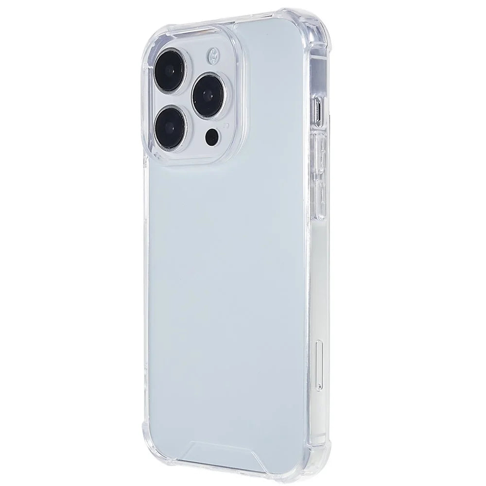 Anti-shock Phone Case for iPhone 14 Pro 6.1 inch, HD Clear Acrylic+TPU Good Protection Mobile Phone Cover - 3