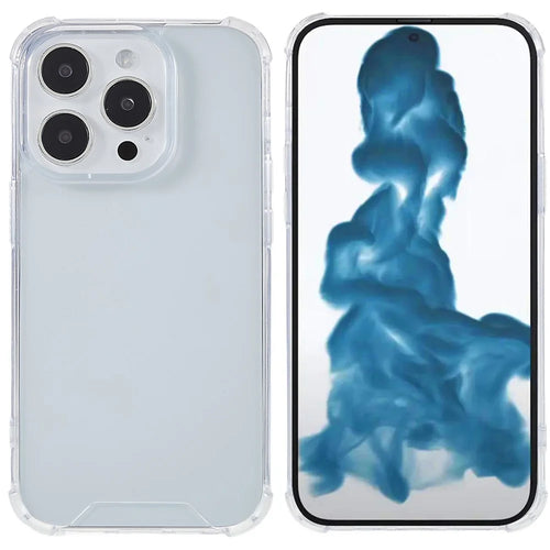For iPhone 14 Pro Max 6.7 inch Anti-scratch Acrylic Phone Case Clear Soft TPU Dual Protection Phone Shell - 1