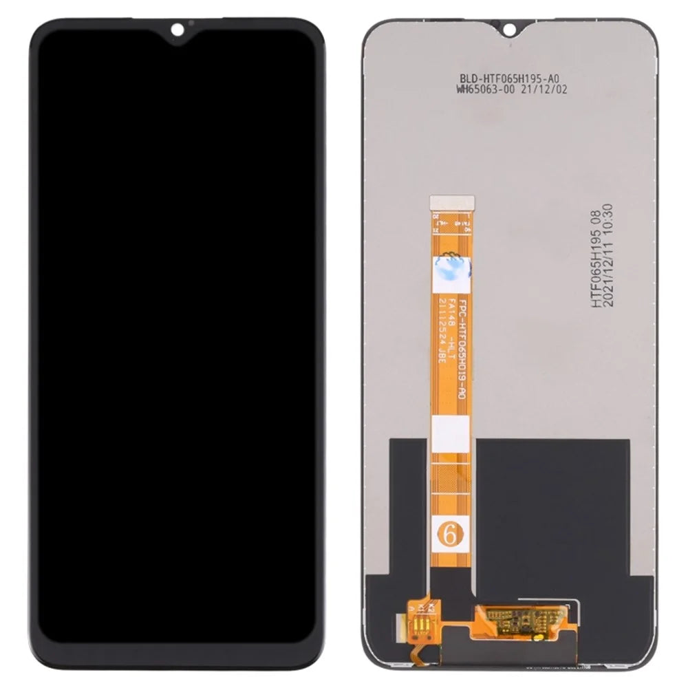 For Realme C3 (without Fingerprint)/5i/6i/5/5s/Oppo A8/A11/A5 (2020)/A9 (2020)/A11x/A31 (2020) Grade C LCD Screen and Digitizer Assembly Replacement Part (without Logo) - 1