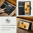 DG.MING For Google Pixel 7 Pro 5G Detachable 2-in-1 Phone Case Split Leather Wallet Stand Drop-proof Protective Cover - Black - 6