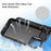 For iPhone 14 Plus 6.7 inch Drop-proof Phone Case PC + TPU Scratch-resistant Mobile Phone Cover with Sliding Card Slot - Black - 5