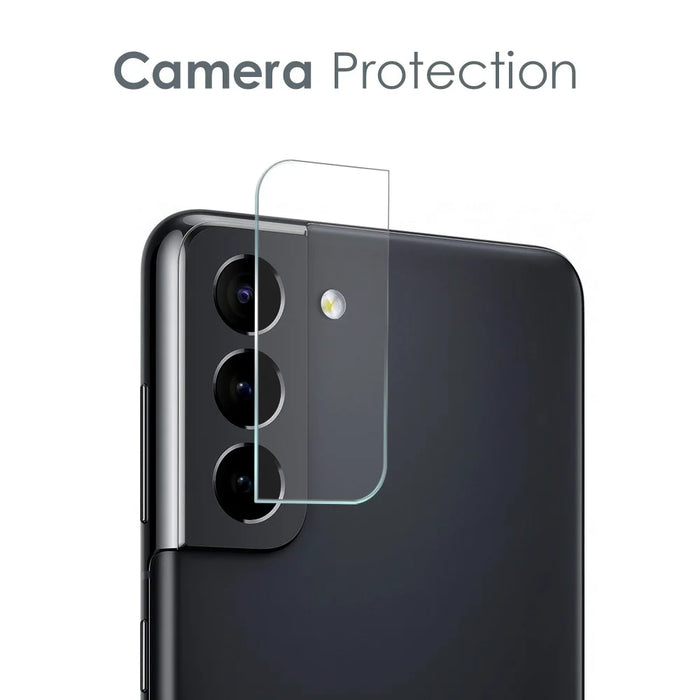 NORTHJO For Samsung Galaxy S21+ 5G Anti-explosion Tempered Glass Screen Protector Back Camera Lens Cover Soft TPU Phone Case - 2
