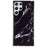 For Samsung Galaxy S22 Ultra 5G Phone Drop-proof Soft TPU Cover IMD Marble Pattern Anti-scratch Case - Black - 1