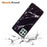 For Samsung Galaxy A22 5G (EU Version) Soft TPU Phone Back Cover IMD Marble Pattern Protective Case - Black - 3