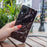 For Samsung Galaxy A12 Flexible TPU Phone Case Anti-fall Protection Marble Pattern IMD Phone Cover - Black - 4