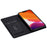 For iPhone 14 Pro 6.1 inch Glitter Sequins Stand Card Holder Anti-scratch PU Leather Protective Phone Case Cover - Black - 3