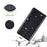 For iPhone 14 Pro 6.1 inch Glitter Sequins Stand Card Holder Anti-scratch PU Leather Protective Phone Case Cover - Black - 4