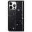 For iPhone 14 Pro 6.1 inch Glitter Sequins Stand Card Holder Anti-scratch PU Leather Protective Phone Case Cover - Black - 7