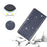 For iPhone 14 Plus 6.7 inch Glitter Sequins Stand Card Holder PU Leather Fall Proof Protective Phone Case Cover - Grey - 5