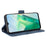 For vivo T2x 5G Stand Feature Multiple Card Slots Case PU Leather Wallet Magnetic Clasp Drop-proof Shell - Blue - 4