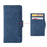 For vivo T2x 5G Stand Feature Multiple Card Slots Case PU Leather Wallet Magnetic Clasp Drop-proof Shell - Blue - 6