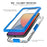 161x75x8.6mm IP68 3m Waterproof 6.5 inch Universal Mobile Phone Waterproof Drop-proof Cover Underwater Cellphone Protective Case - Blue - 6