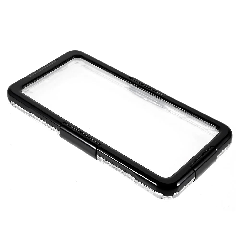 167.4x81x10.7mm Universal 7 inch Mobile Phone IP68 3m Waterproof Anti-drop Anti-scratch Cover Cellphone Underwater Protective Case - Black - 4