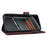 For Realme GT Neo3 Hardware Decor Foldable Stand Phone Wallet Case Double Magnetic Clasps PU Leather Protective Cover - Coffee - 3