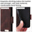 For Realme GT Neo3 Hardware Decor Foldable Stand Phone Wallet Case Double Magnetic Clasps PU Leather Protective Cover - Coffee - 7