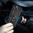 For iPhone 14 6.1 inch Military Grade Shockproof TPU + PC Kickstand Phone Case Protector with Car Mount Metal Sheet - Black - 3